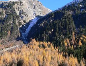 Steinschlaggebiet im Südtirol: von hier kommen Signale von Samuel. Ist etwas passiert? 